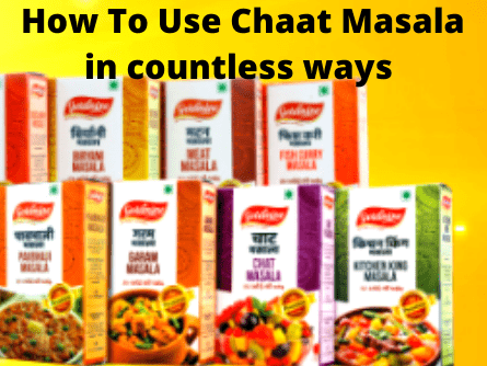 How To Use Chaat Masala in countless ways