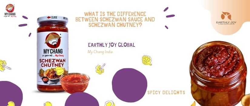 What is the difference between Schezwan Sauce and Schezwan Chutney?