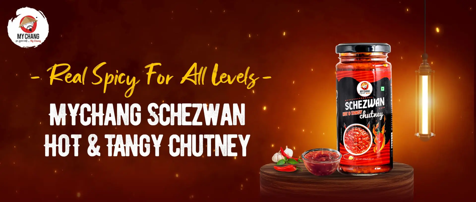 mychang hot and angy schezwan chutney