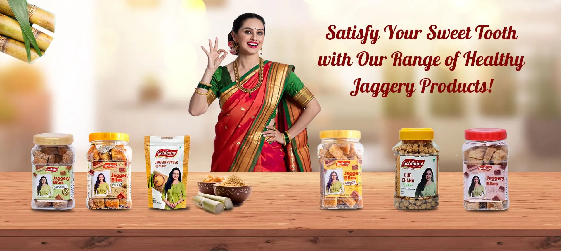 Goldmine Jaggery Banner